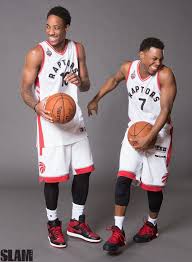 In the 17 years before lowry's arrival, the raptors won 40.6 percent of their games. Kyle Lowry And Demar Derozan Raptors Basketball Mvp Basketball Basketball Playoffs