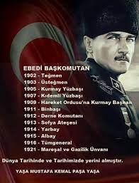 yasa mustafa kemal pasa yasa mustafakemal ataturk alintilar rehber ogretmen bunu unutma