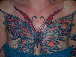 Butterfly Tattoos On Chest Images Amp Pictures Becuo Chest Tattoos For Women Chest Tattoo Images Butterfly Tattoo Designs