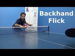 Backhand Flick Table Tennis Pingskills Youtube Table Tennis Table Tennis Game Tennis