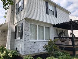 It is often used today to give homes an older, more natural look. Limewash Brick Exterior House Painting Before After Photos