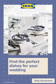 Find The Perfect Dishes For Your Wedding Ikea Dinnerware Dinnerware Tableware Set