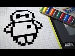 Handmade Pixel Art How To Draw Baymax From Big Hero 6 Pixelart Pixel Art Pixel Drawing Easy Pixel Art