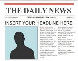 Apa format example if you discovered a newspaper article via an online database, that information is not required for the. Transactional Writing Newspaper Articles Reports Steemit