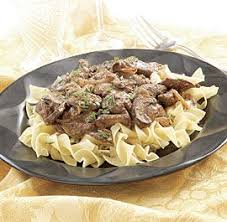 Beef Stroganoff With Cremini Porcini Mushrooms Beef Tenderloin Beef Stroganoff Stroganoff