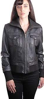 Bailey Womens Leather Bomber Jacket Clearance By Fadcloset Women Womensfashion Fa Leather Jackets Women Leather Bomber Jacket Women Leather Bomber Jacket