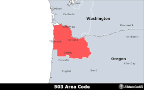 Downtown Portland Area Code 503 Area Code - Location Map, Time Zone, And Phone Lookup