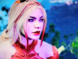 Harleen's face before acquiring wizard's hand