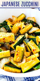 Japanese Zucchini Spicy Southern Kitchen Recipe Vegetable Side Dishes Veggie Dishes Veggie Side Dishes