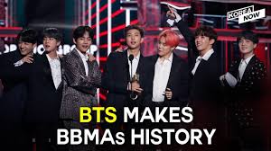 Bts Wins Two Prizes At Billboard Music Awards Top Duo Group And Top Social Artist Youtube