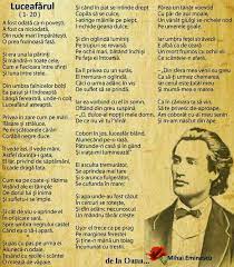 „luceafărul este una dintre cele mai cunoscute poezii ale lui mihai eminescu, începută încă din 1873. Luceafarul De Mihai Eminescu Poezii Romanesti Opere Celebre Biblical Quotes True Words Poems
