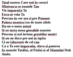 Tatăl nostru care eşti în ceruri! Talcuirea RugÄƒciunii TatÄƒl Nostru In Scrierile SfinÈ›ilor PÄƒrinÈ›i I