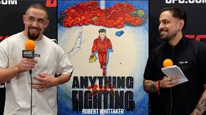 Anything But Fighting: Robert Whittaker loves Cyberpunk, The Witcher 3, Skyrim, Digimon, more