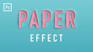 This Photoshop Tutorial Will Show You How To Apply This Paper Effect To Your Text Or Lettering Graphic Design Tips Graphic Design Tutorials Photoshop Tutorial