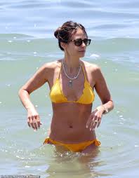 Jordana Brewster shows off her bikini body in Santa Monica after her ex  married Alexandra Daddario | Daily Mail Online