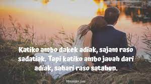 Semoga tetap sehat dan dalam lindungan allah yah. 35 Kata Kata Cinta Bahasa Minang Artinya Ketulusan Yang Romantis