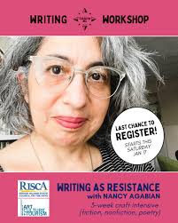 Join us this Thursday, October 16 for the second session of our 360-degree  Artist Series! Poet, writer, and arts administrator Caroline Crumpacker  leads an interactive writing workshop