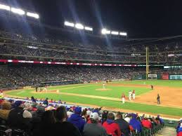 Globe Life Park In Arlington Section 35 Home Of Texas Rangers