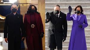 Joe biden and kamala harris. Inauguration Day Why Kamala Harris Michelle Obama Wore Varying Shades Of Purple Lifestyle News The Indian Express