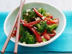 Drizzle vegetable mixture with olive oil; Healthy International Recipes Food Network Healthy Meals Foods And Recipes Tips Food Network Food Network