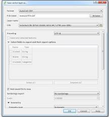 Its is also useful to use the overkill command after flatten to remove any duplicate lines that now exist in the same space. Qgis Export Save To Dxf Scale Problems Geographic Information Systems Stack Exchange