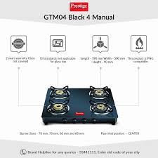 These gas stoves are selected by their price, best seller ratings, beautiful looks and reviews. Prestige Marvel Plus Black 4 Burner Glass Manual Gas Stove Price In India Buy Prestige Marvel Plus Black 4 Burner Glass Manual Gas Stove Online On Snapdeal
