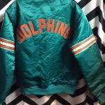 Miami dolphins football champion starter style jacket size l. Miami Dolphins Nfl Starter Jacket Boardwalk Vintage