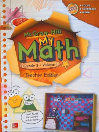 Visual patterns, number patterns, and counting. Mcgraw Hill My Math Grade 3 Teacher Edition Volume 1 By Various Fair Spiral Bound 2013 Nationwide Text