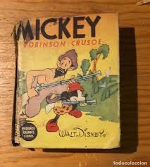 walt disney-micky y robinson crusoe-walt disney
