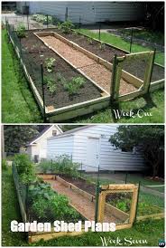 Garden Shed Plans Learn How To Build Your Own Shed Diy Raised Garden Vegetable Garden Design Raised Garden