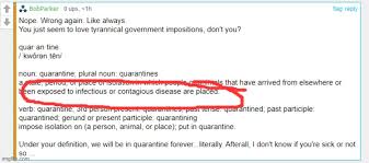 Quarantine The Sick Or Those Most At Risk Let The Rest Of Us Work Imgflip