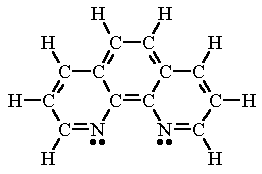 A classic example of a polydentate ligand is the hexadentate chelating agent edta , which is able to bond through six sites, completely surrounding some metals. Structures With Bidentate Ligands