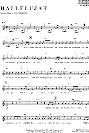 Freie noten und konzertangebote gratis. Hallelujah Keyboard Jeff Buckley Leonard Cohen Pdf Noten Klick Auf Die Noten Um Reinzuhoren Noten U Klarinette Noten Saxophon Noten Gitarre Noten