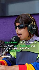 🎤 Juan Pablo Cadena Vitola, el mini José Feliciano que conquistó a  Colombia, también erizó a Unisimón. , 👏 Con tan solo 13 años, este joven  barranquillero no solo ganó Yo Me Llamo Mini, sino que nos ...