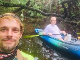 My husband, Lynn Jobe, hopes to circumnavigate Land Between the Lakes with  a kayak camping in LBL along the way. He is looking for other interested  persons to join him sometime in