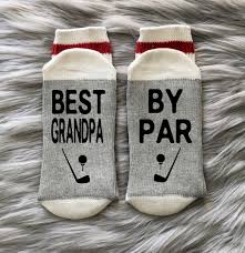 Send dad's photo off to the professionals at etsy for his very own custom royal portrait. Best Grandpa By Par Golf Socks Grandpa Gift Golf Etsy Golf Gifts For Men Gifts For Golfers Grandpa Birthday