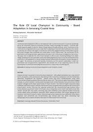 Banyak pilihan kamar dan fasilitas lengkap hanya di oyo hotels. Pdf The Role Of Local Champion In Community Based Adaptation In Semarang Coastal Area