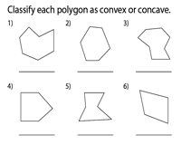 Types Of Polygons Worksheets Classify And Name The Polygons