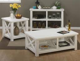Jofran Furniture Madaket White Coffee Table Set Coffee Table Pine Coffee Table 3 Piece Coffee Table Set