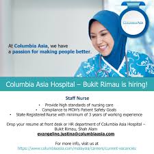 Thomson hospital, kota damansara damansara specialist hospital. Columbia Asia Hospital Bukit Rimau Home Facebook