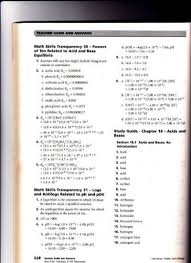 14.3 relative strengths of acids and bases; Equilibria And Antilogs Related To Ph And Poh