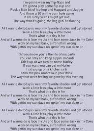 Florida Georgia Line Sun Daze Coincidence One Of My Favorite Bands My Favorite Day Of The Week Xoxox Florida Georgia Line Music Book Lyrics