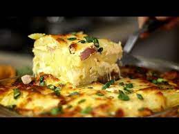 Cotlete cu praz si ciuperci. Cartofi GratinaÈi Cu ÈuncÄ Èi Mozzarella BucÄtar Maniac Youtube