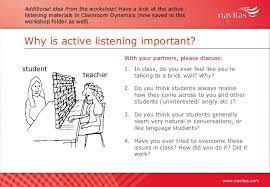 Active Listening Workshop