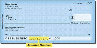 Reading a check for routing number. Identifying Routing And Account Numbers