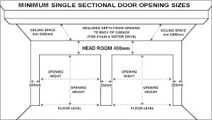 standard garage door sizes single double roller doors