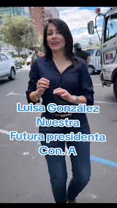 Luisa González: Nuestra Futura Presidenta de Ecuador