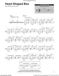Complete transcription to heart shaped box (pdf) complete transcription to heart shaped box (power tab) tags: Nirvana Heart Shaped Box Sheet Music For Drums Pdf
