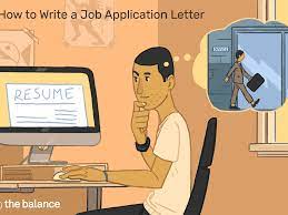 Sample Cover Letter For A Job Application