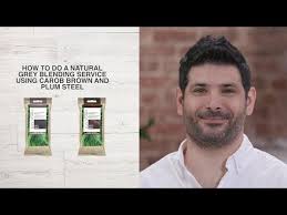 Biolage Plant Based Hair Color For Gray Coverage Biolage Haircolor How To Do A Natural Grey Blending Service Youtube